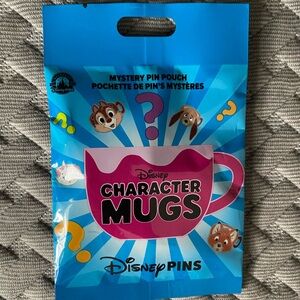 2024 Disney Parks Character Mugs Unopened Mystery Pack of 5 pins Sealed Bag BNWT